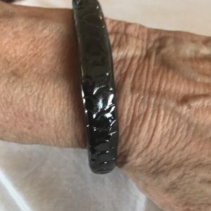 Chico’s Hematite Finish Bangle Bracelet
